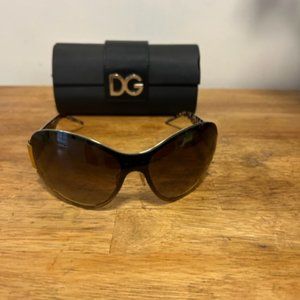 Dolce and Gabbana Logo Sunglasses